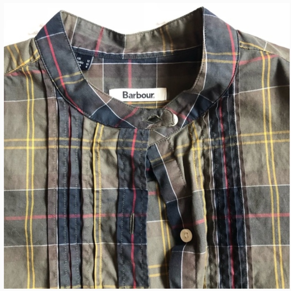 Barbour Tartan Kingfisher shirt - LIKE NEW